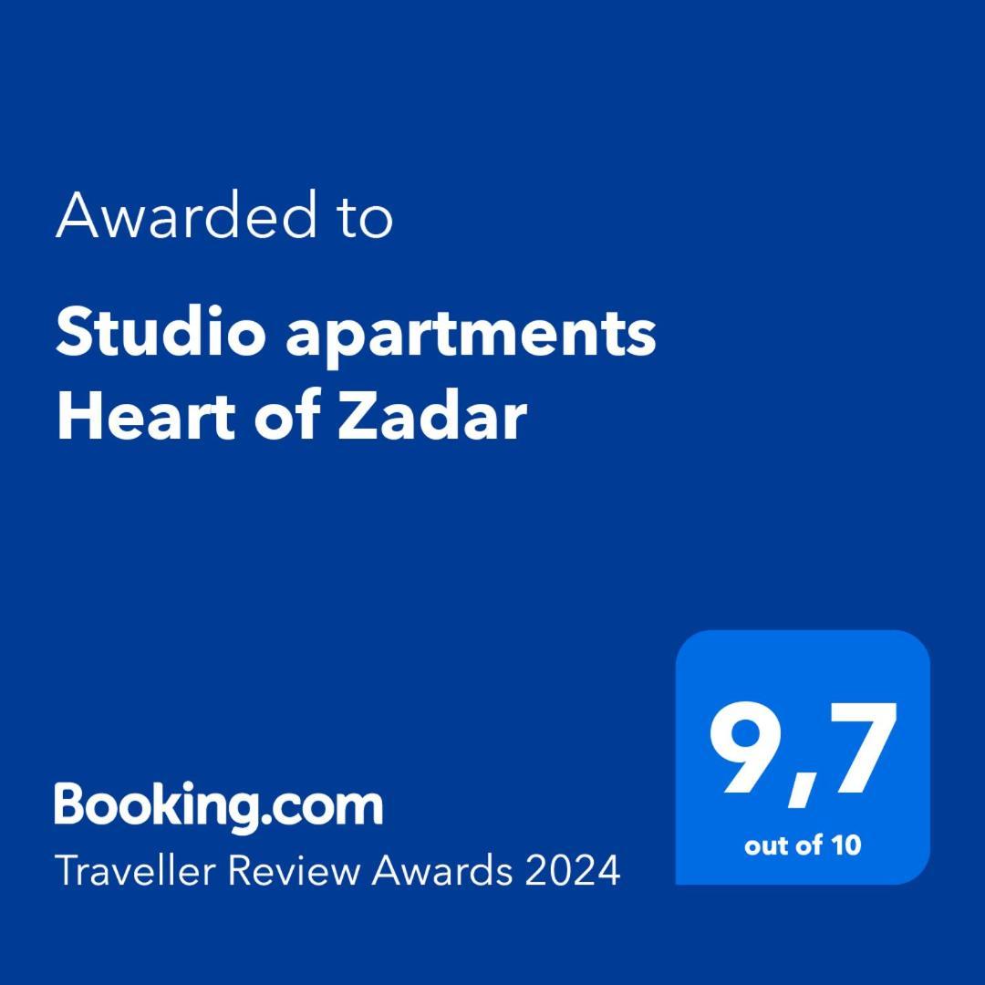 Studio Apartments Heart Of ซาดาร์ ภายนอก รูปภาพ